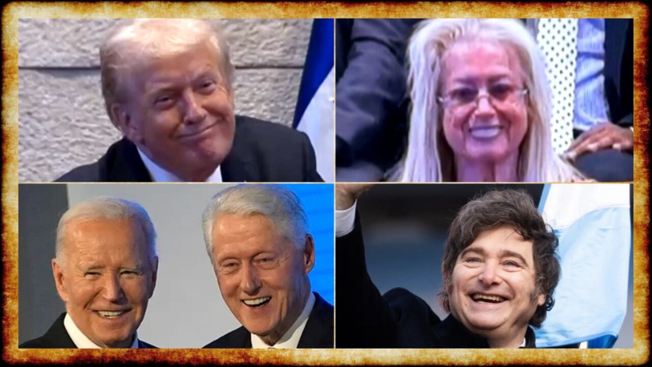 Trump GLAZES Miriam Adelson at Knesset, Biden & Clinton PRAISE Trump's Peace Deal, Milei BAILED OUT