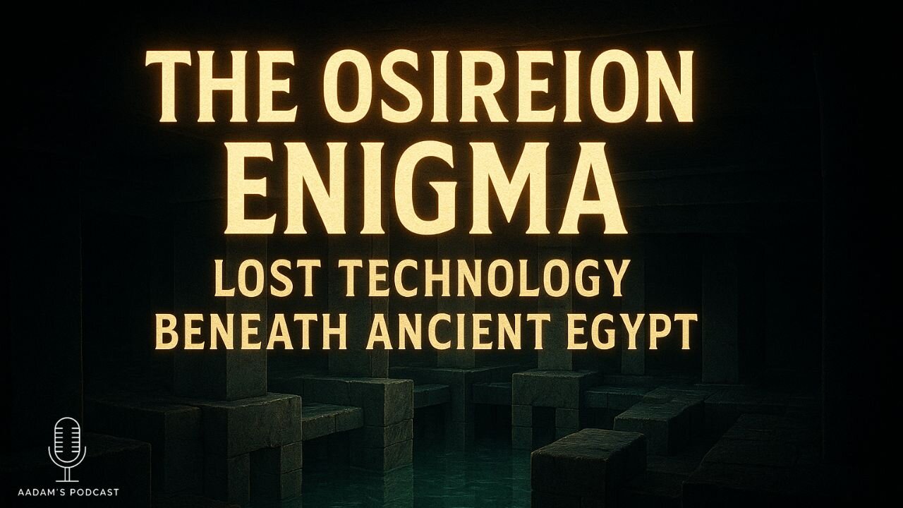 The Osireion Enigma: Lost Technology Beneath Ancient Egypt | Podcast-283