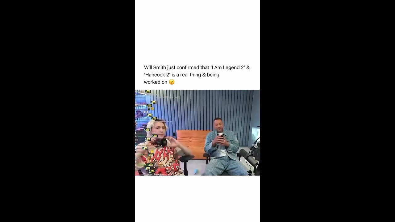Will Smith just confirmed that 'I Am Legend 2' & 'Hancock 2' is a real thing & being worked on 😯