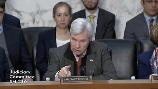 Democrat Senator Sheldon Whitehouse Rants 'Russia! Russia! Russia!' In Kash Patel Meltdown