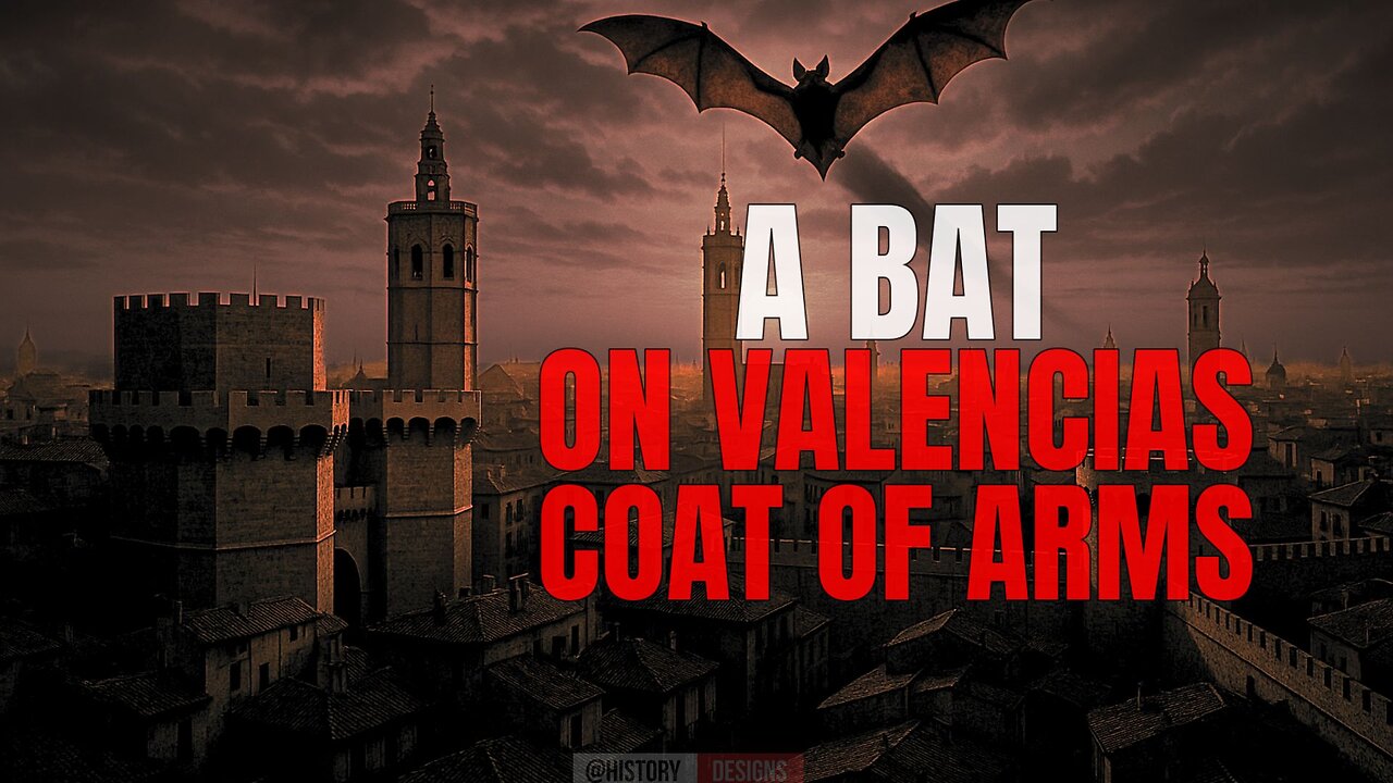 🤯 WHY is there a BAT🦇 on VALENCIA’S coat of arms?