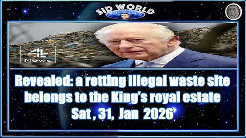 Revealed-a rotting illegal waste site belongs to the King’s royal estate