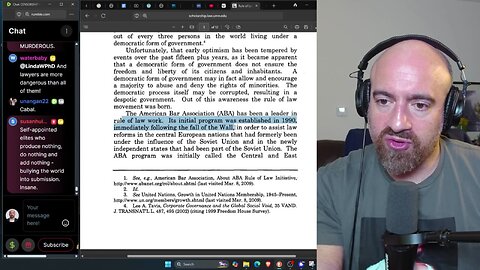 Why the American Bar Association Gets Tens of Millions of Dollars from USAID & The State Department