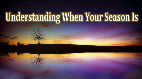 Understanding When Your Season Is - John 3:16 C.M. Sunday Service LIVE Stream 3/9/2025