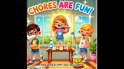 Chores Are Fun: A Happy Morning Song for Kids! | ABC Sing & Play