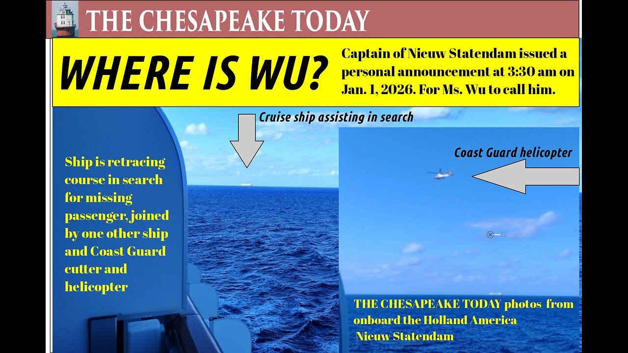 Jumped or Pushed? WHERE IS WU?