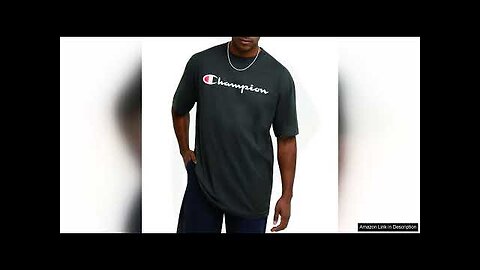 Champion Men's T-shirt, Classic Tee for Men, Men's T-shirt, Men's Tee Review