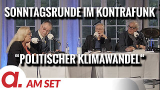 Am Set: Sonntagsrunde im Kontrafunk „Politischer Klimawandel“