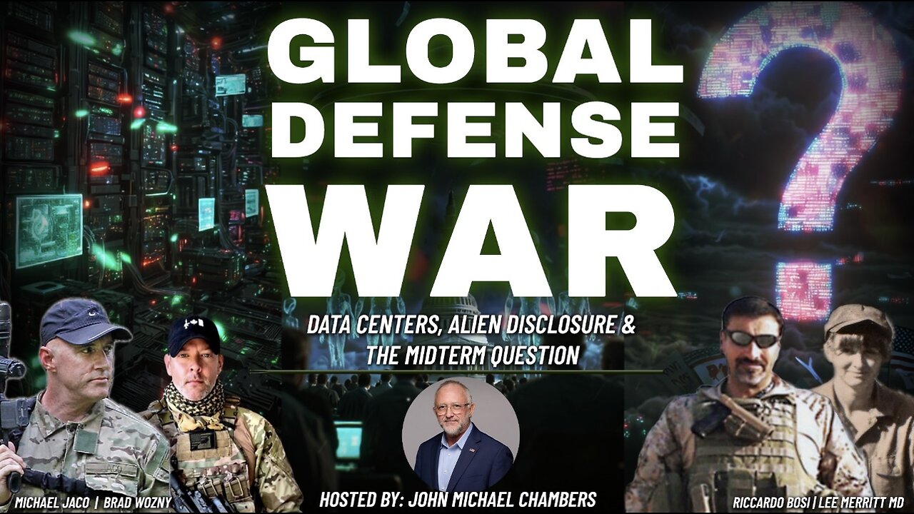 Global Defense War: Data Centers, Alien Disclosure & The Midterm Question