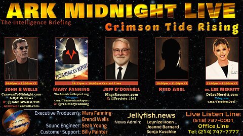The Intelligence Briefing /Crimson Tide Rising - John B Wells LIVE