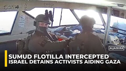 Israeli forces board Gaza flotilla, detain Greta Thunberg, other activists