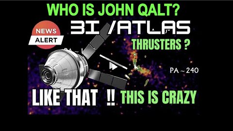 3I/Atlas Jan 22 NEW HUBLLE IMAGES confirm PERFECT JET GEOMETRY like Satellite Thrusters ! WHAT IS IT
