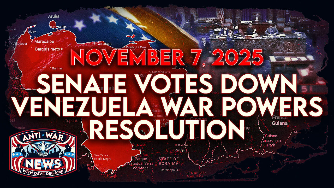 Senate Votes Down Venezuela War Powers Resolution, US To Establish Base in Damascus, and More