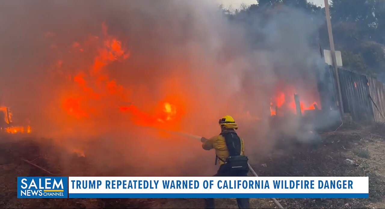 Trump Repeatedly Warned Of California Fire Danger Months, Years Before Deadly California