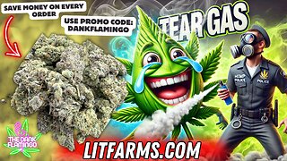 Taking Lit Farm's Tear Gas to the Face! The Dank Flamingo Review!!