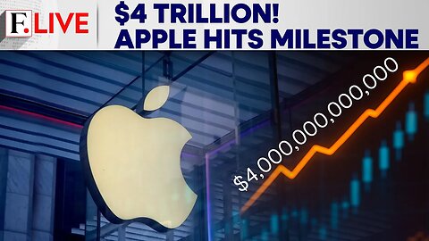 Apple Becomes Third Firm to Hit $4 Tn. Market Cap After Microsoft, Nvidia | Firstpost Live | N18G