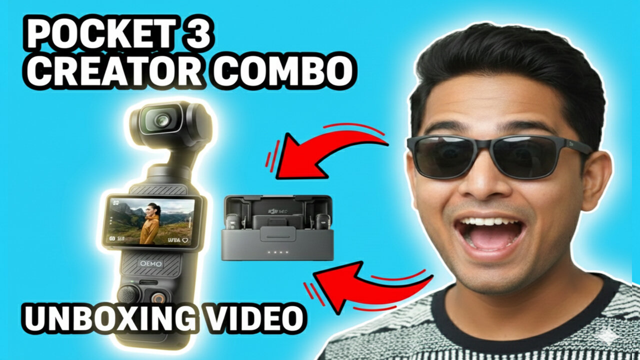 Osmo Pocket 3 Combo Unboxing – 4K Vlogging Beast Revealed!