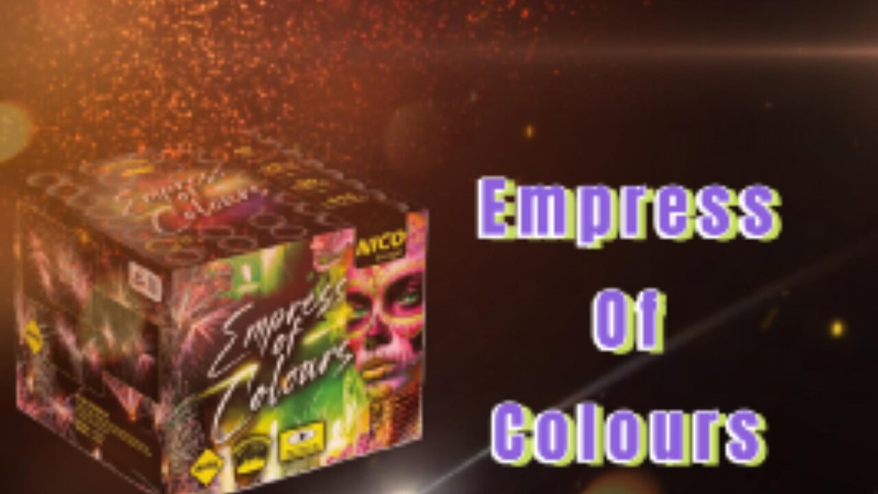 Nico - Empress Of Colours - 40 Schots Vuurwerk Cake