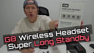 Ngsod G8 Bluetooth Headset V5.4 – 50 H Talk Time, Noise Cancelling Earpiece Full Review