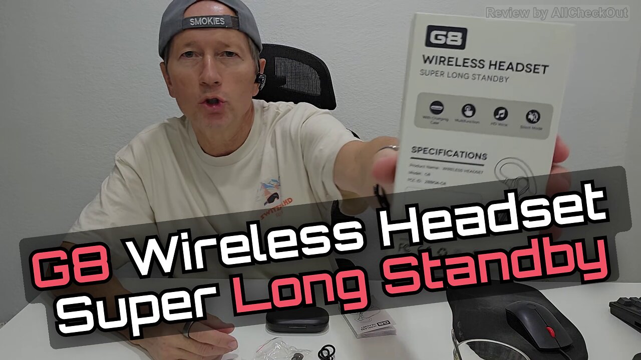 Ngsod G8 Bluetooth Headset V5.4 – 50 H Talk Time, Noise Cancelling Earpiece Full Review