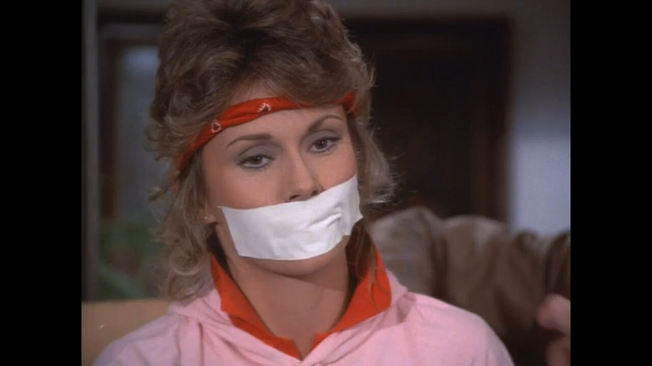 Scarecrow and Mrs. King (gagged)