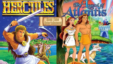 Good Time Entertainment Legend of Greece stories Double feature