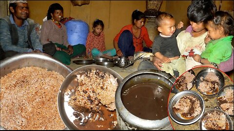 organic village food by dharme brother family || Rural Nepal || village food time ‪@ruralnepall‬