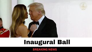 Donald And Melania Trump Arrive At Commander-in-Chief Inaugural Ball