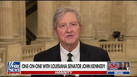 Sen John Kennedy Shocks: I Like Omelets Better Than Sex