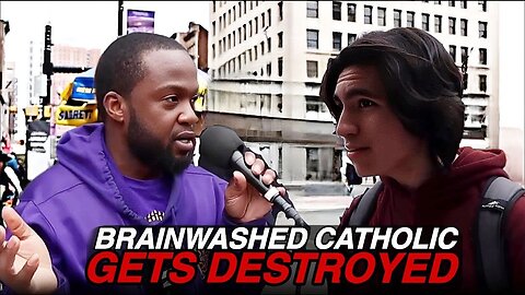 BRAINWASHED CATHOLICS WERE SHOCKED AFTER HEARING THIS‼️👀🤦 #VIRAL #GOD #REACTION