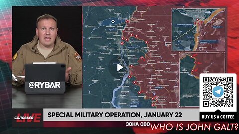 Rybar Review of the Special Military Operation on Jan.22 2025