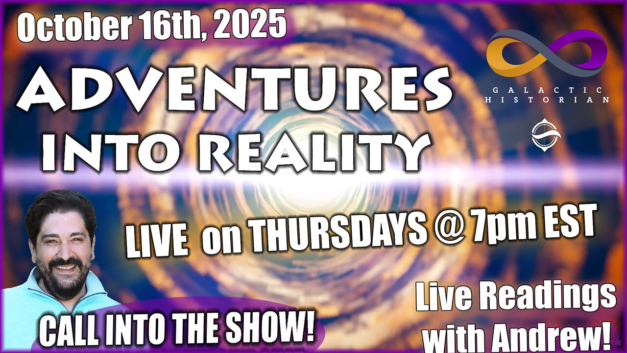 Call into Adventures Into Reality for a live reading with Andrew Bartzis!