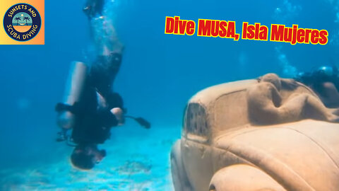 The Underwater Museum at Isla Mujeres, Cancun – A Scuba Diver’s Dream! 🌊🤿