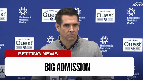 Giants GM Admits He Made Mistakes