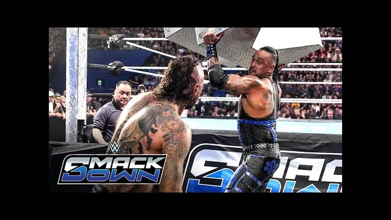 FULL MATCH Damian Priest vs. Aleister Black Last Man Standing Match SmackDown, Oct. 10, 2025