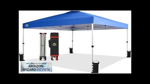 Crown Shades 10x10 Pop up Canopy Outside Canopy Patented One Push Tent Review