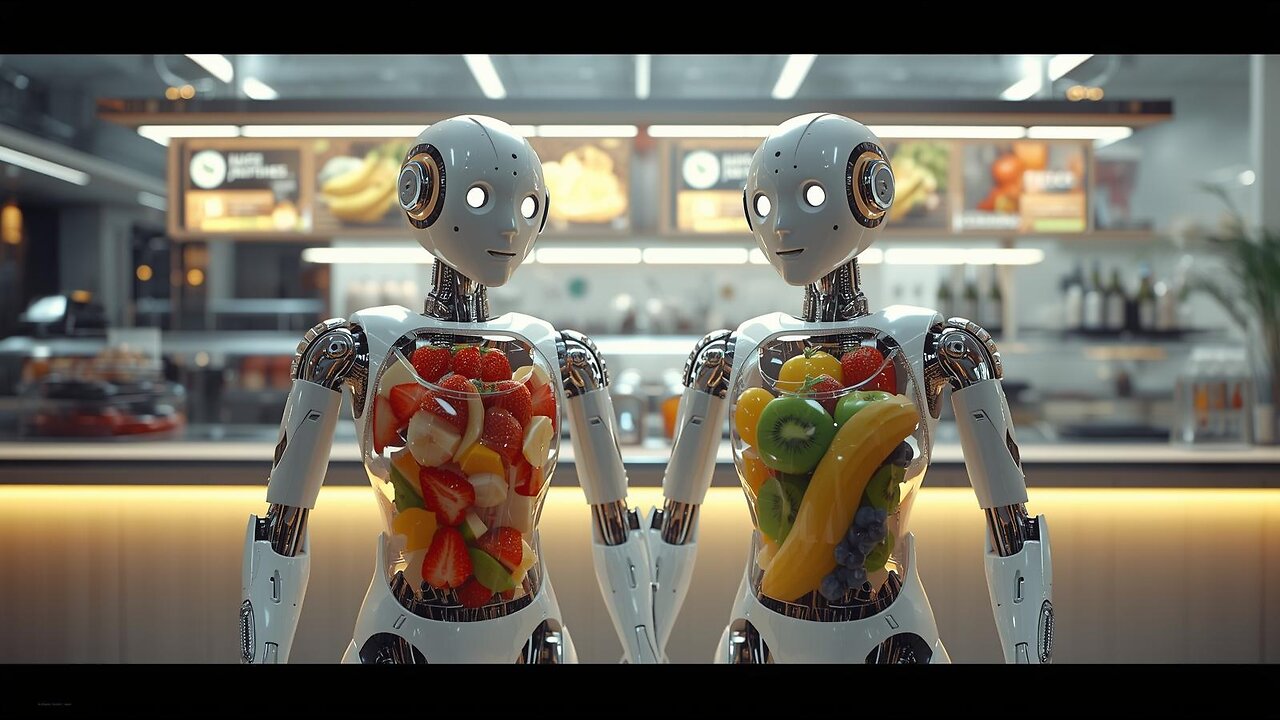 Creamy Mayonnaise Dispenser Robot #futuristic #robot #technology #humanoid #mayonnaise #café #AI