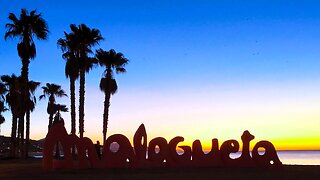 Spain Costa del Sol Malaga Playa de la Malagueta Sunrise