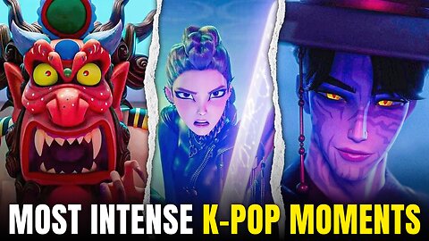 Top 10 Most Intense K-Pop Demon Hunters Moments 🔥🎤 | Epic Scenes That Gave Us Chills!