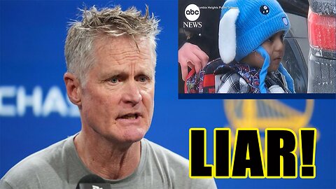 Woke Warriors coach Steve Kerr can't SHUT UP! Spreads another MASSIVE LIE about ICE Agents!