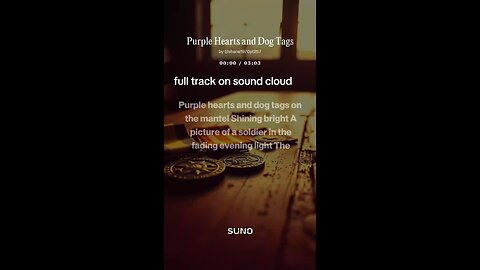 purple hearts and dog tags