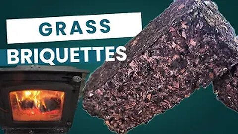 Grass Briquettes - Free Heat