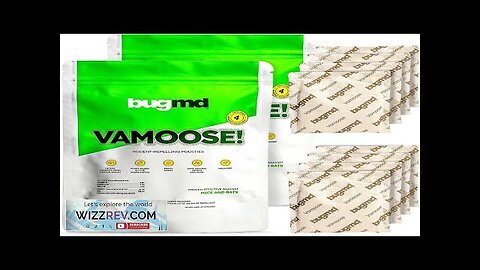 BugMD Vamoose Rodent Repellent Pouches (2 Pack 8 Pouches) – Plant-Powered Rat Review