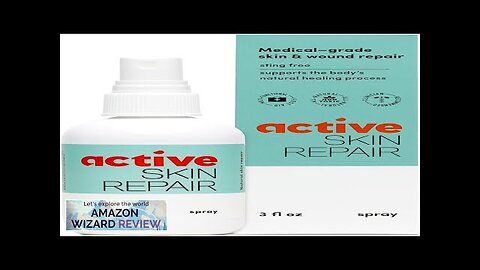 Active Skin Repair First Aid Healing Skin Spray Natural & Non-Toxic Review