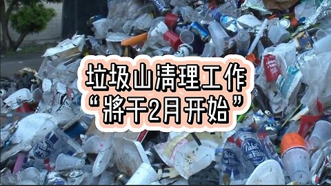 垃圾山清理工作“将于2月开始”