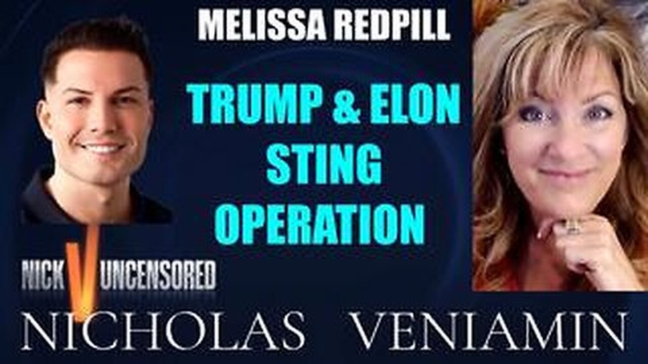 Melissa Redpill Discusses Trump & Elon Sting Operation with Nicholas Veniamin