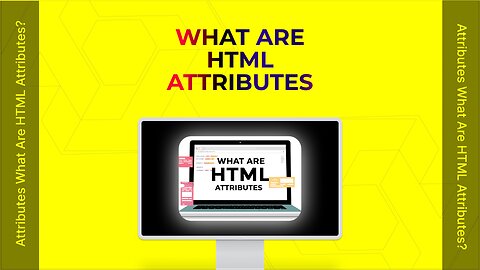 What Are HTML Attributes-English, #13 #theTRANSCENDENT #tTʇ