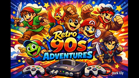 Retro 90s Adventures – Classic Handheld Gaming Fun