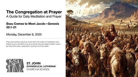 Esau Comes to Meet Jacob—Genesis 32:1-21