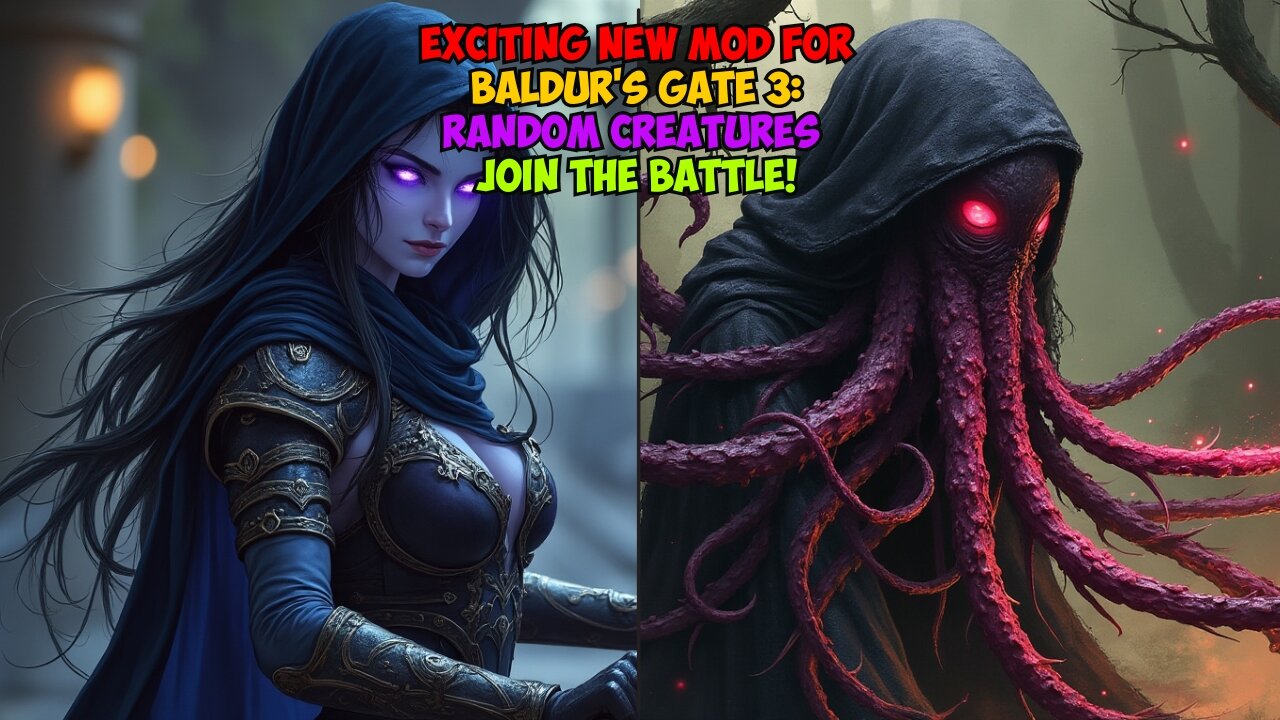 Exciting New Mod for Baldur's Gate 3: Random Creatures Join the Battle!